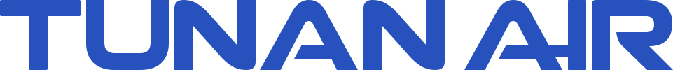 TUNAN AIR wordmark / blue